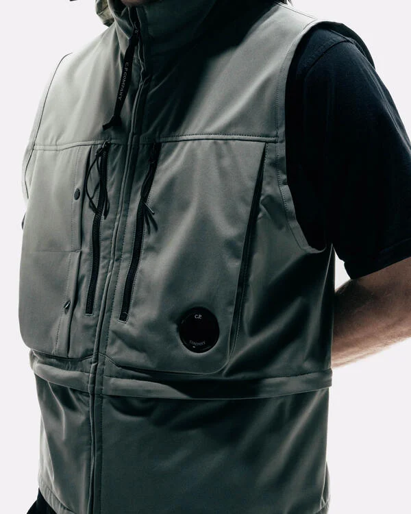 C.P. Company Shell Goggle Utility Vest LG
