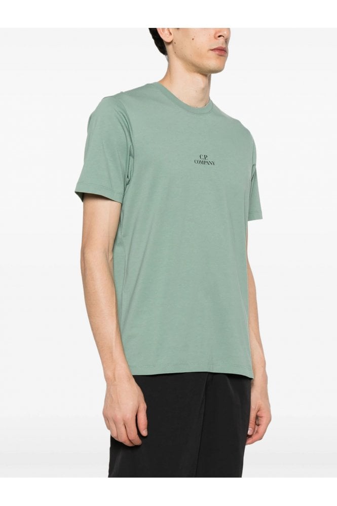 C.P. Company Stretch Piquet Short Sleeve grn