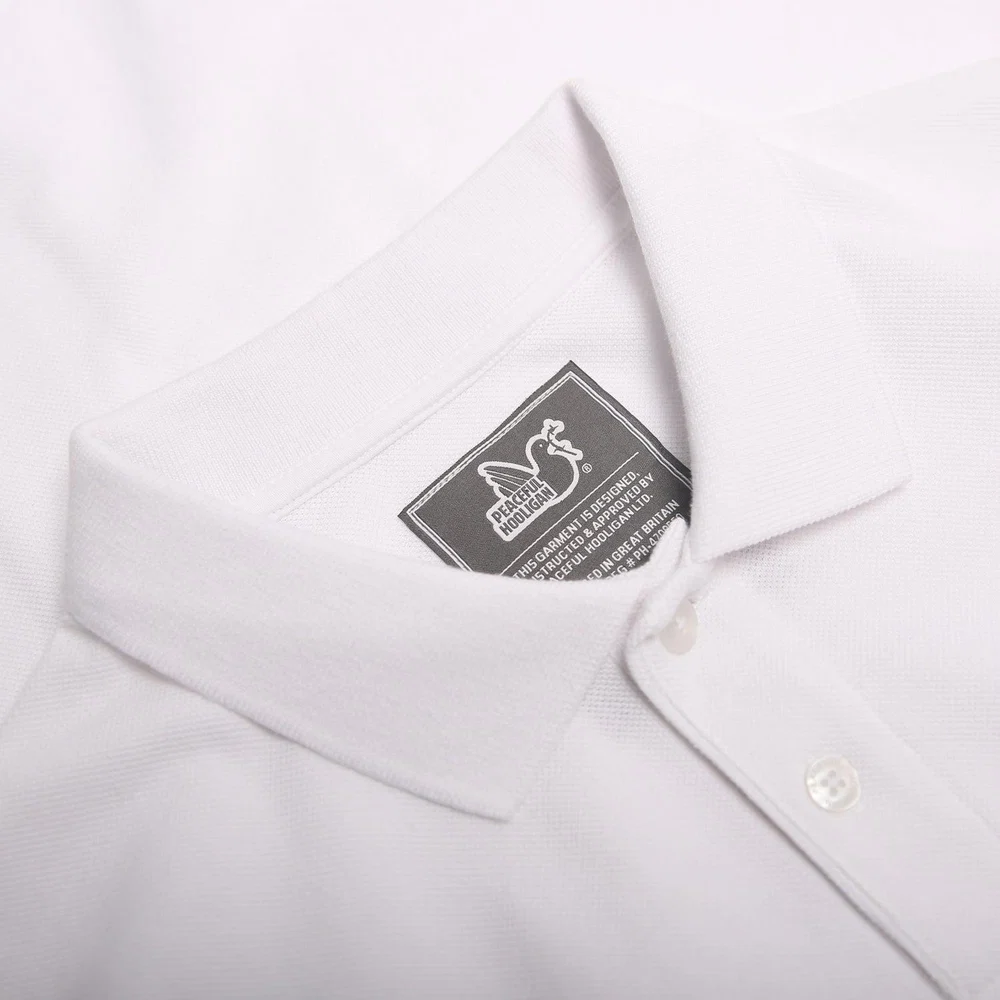 CASH POLO WHITE T-SHIRT