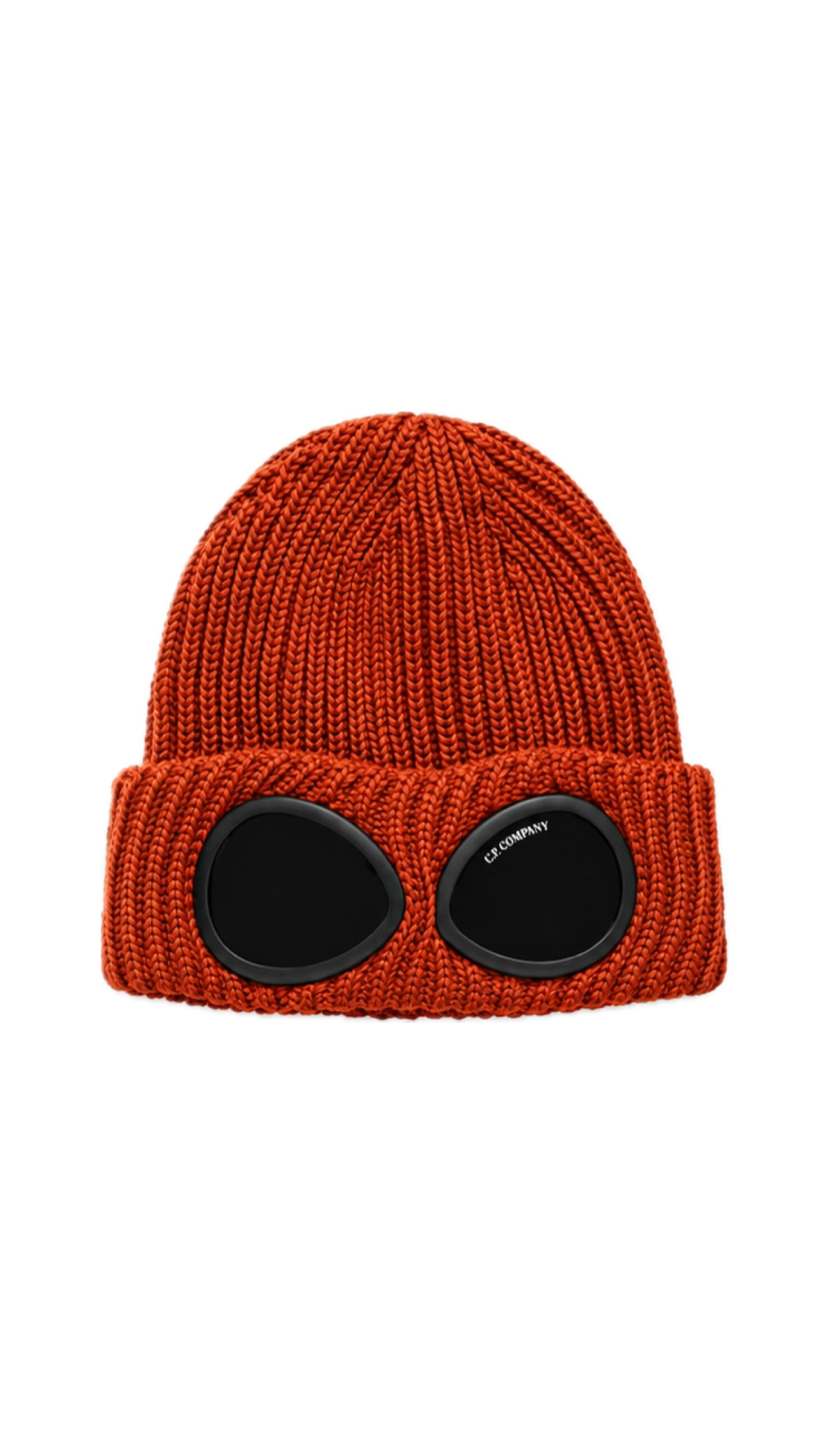 EXTRAFINE MERINO WOOL GOGGLE BEANIE ORANGE
