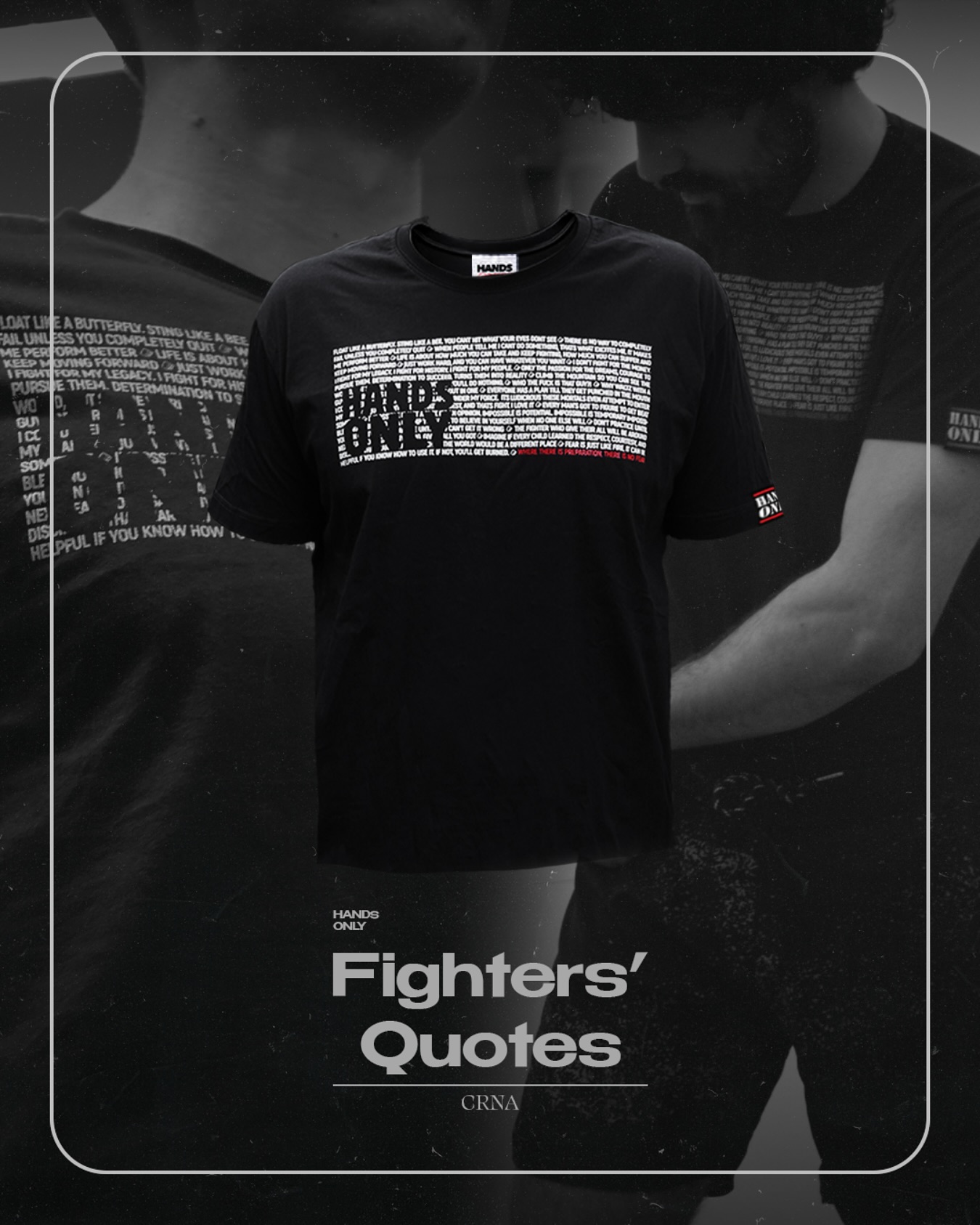 Fighters' Quotes Black