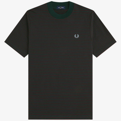 Fine Stripe Heavyweight T-shirt Grass Rot