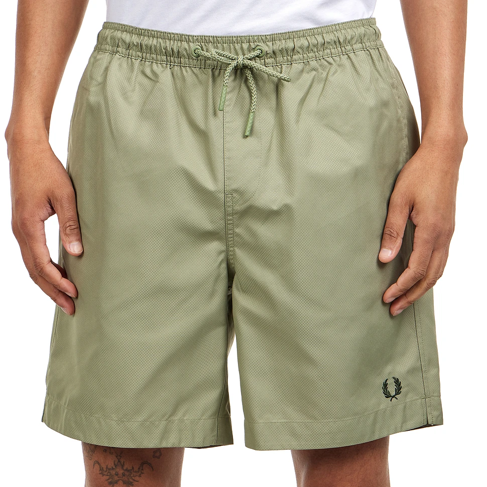 Fred Perry Classic swim shorts olive mint