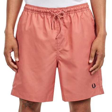 Fred Perry Classic swim shorts putty pink