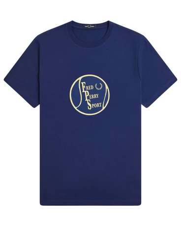 Fred Perry Tennis T-Shirt navy blue