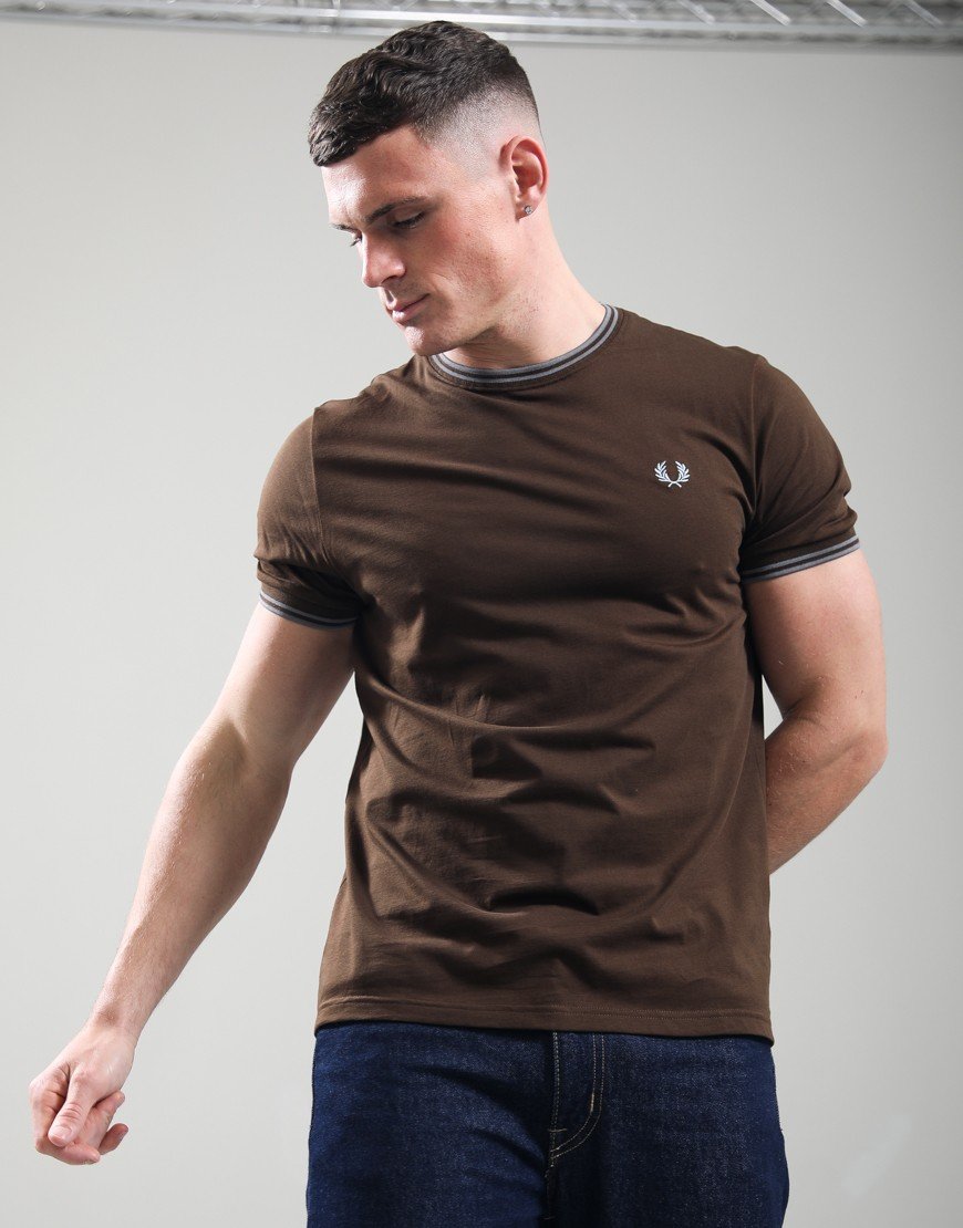Twin Tipped T-Shirt Brown